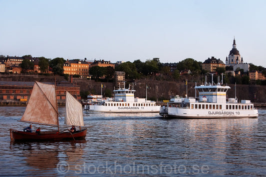 135974 - Båtar på Strömmen