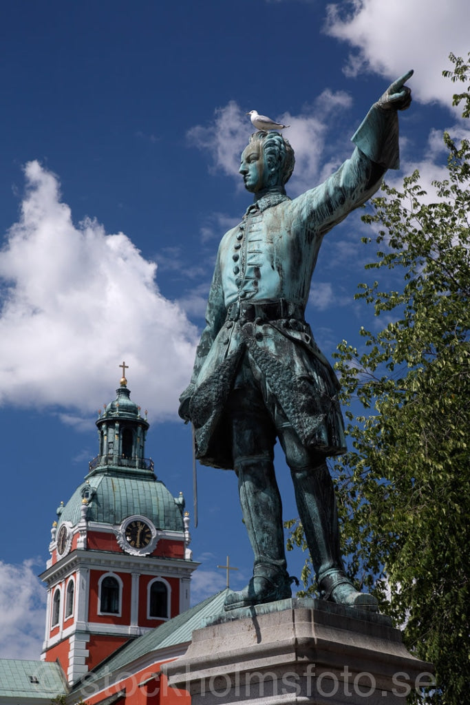 137199 - Karl XII:s staty och Jakobs kyrka