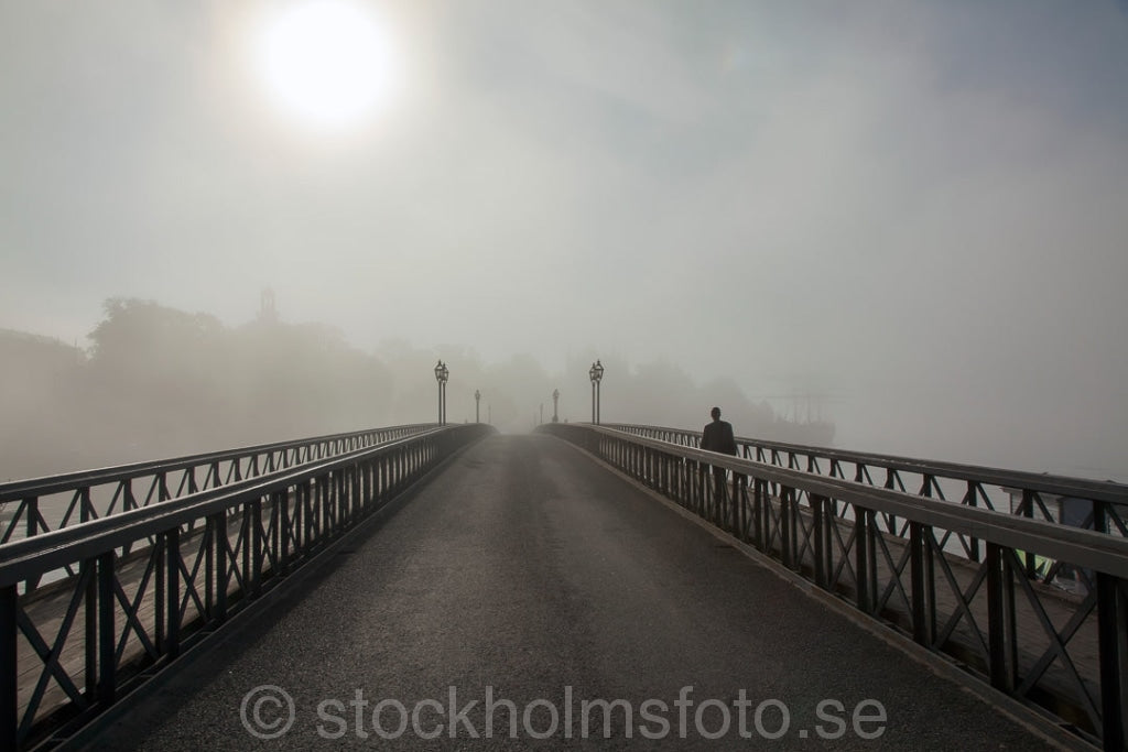 145005 - Skeppsholmsbron i dimma