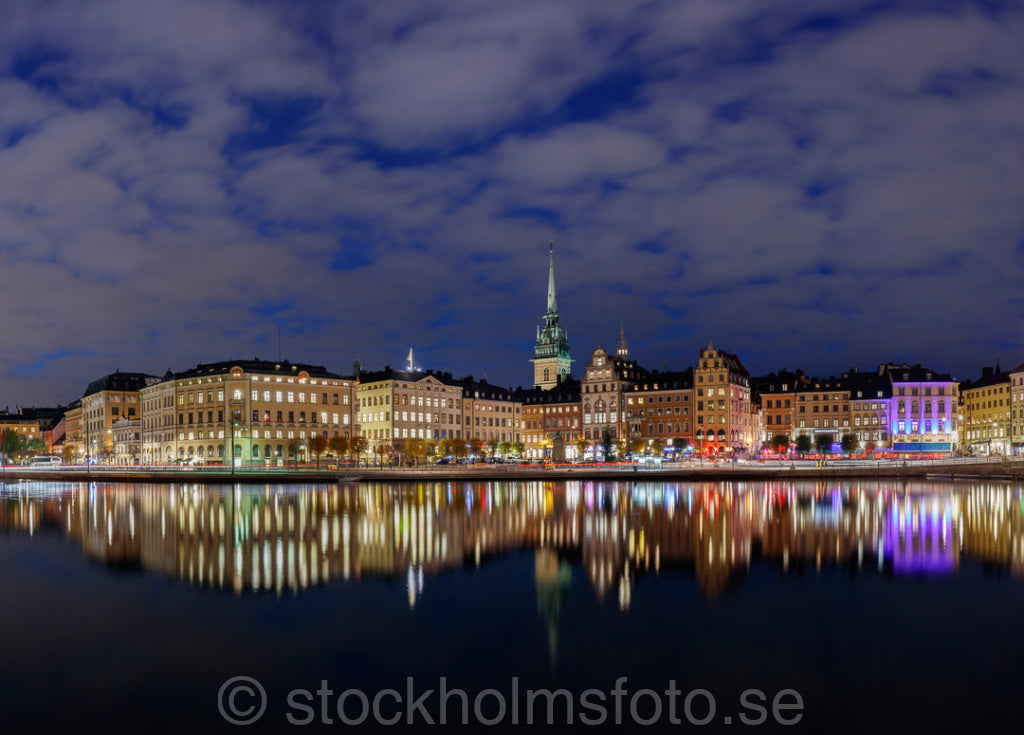 145217 - Gamla stan i skymningen