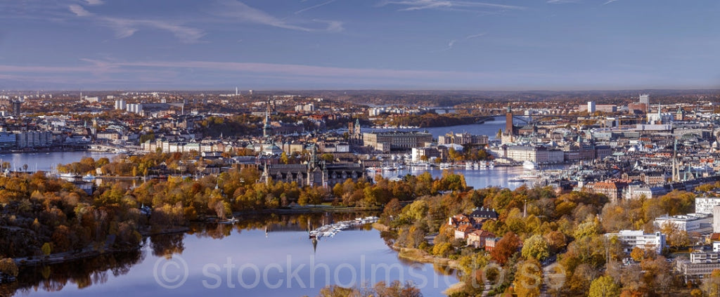 145719 - Panorama över Stockholm