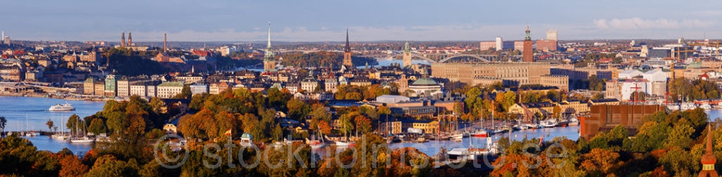 145995 - Panorama över Stockholm
