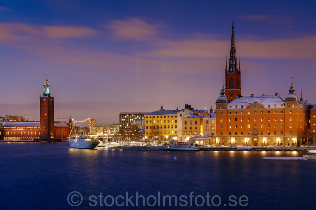 146138 - Riddarholmen i skymningen