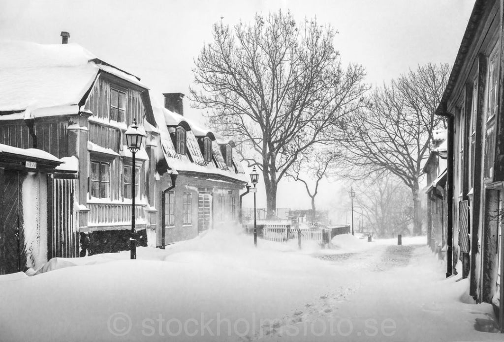 146311 - Söderkåkar i snöstorm