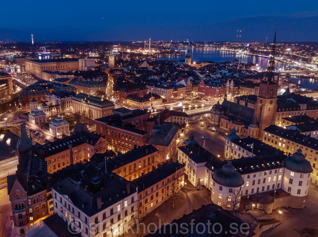 146431 - Riddarholmen nattetid