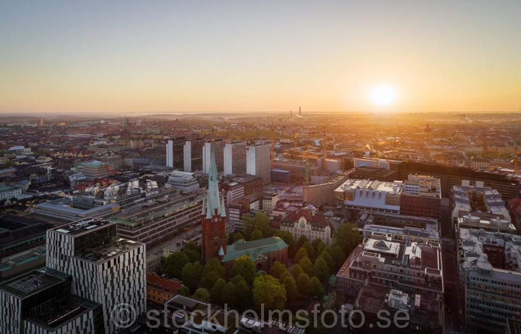 146464 - Stockholms city från ovan