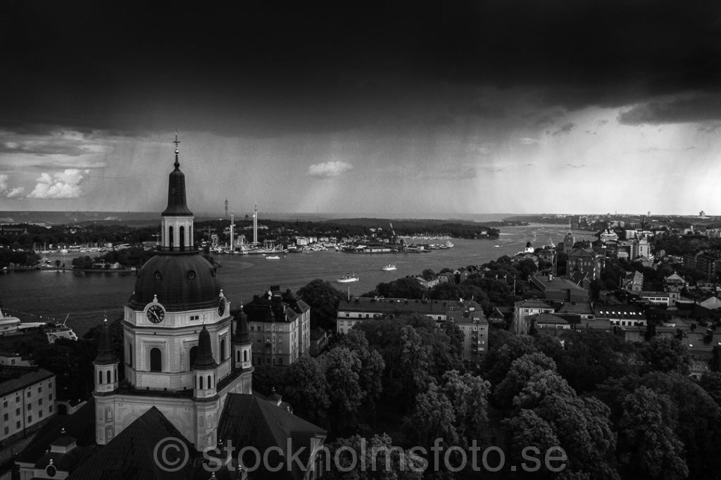 146679 - Katarina kyrka i oväder