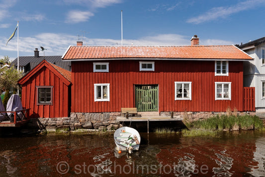 146721 - Hus vid Norrtäljeån