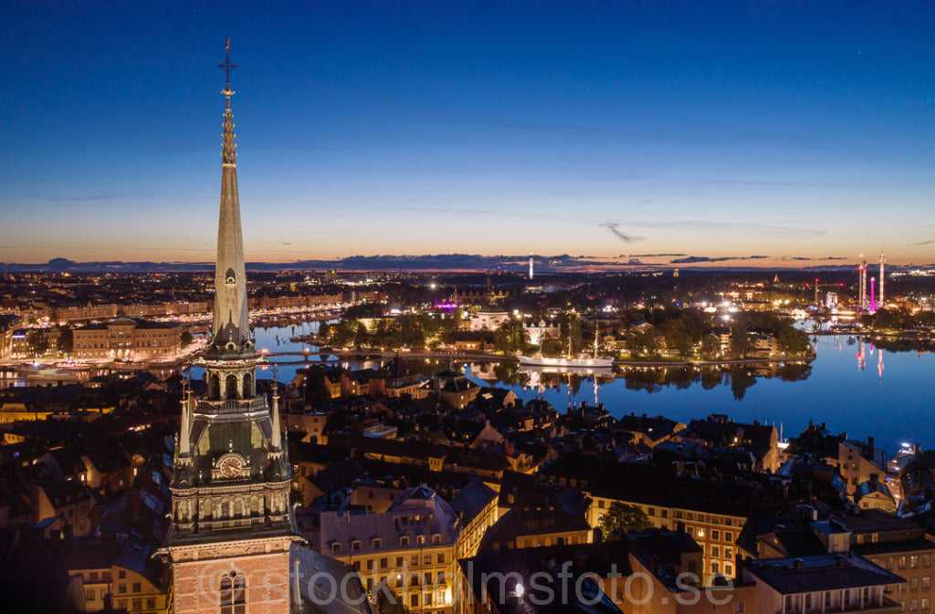 146828 - Tyska kyrkan nattetid