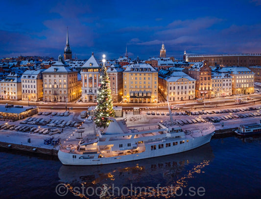 146860 - Julstämning på Skeppsbron