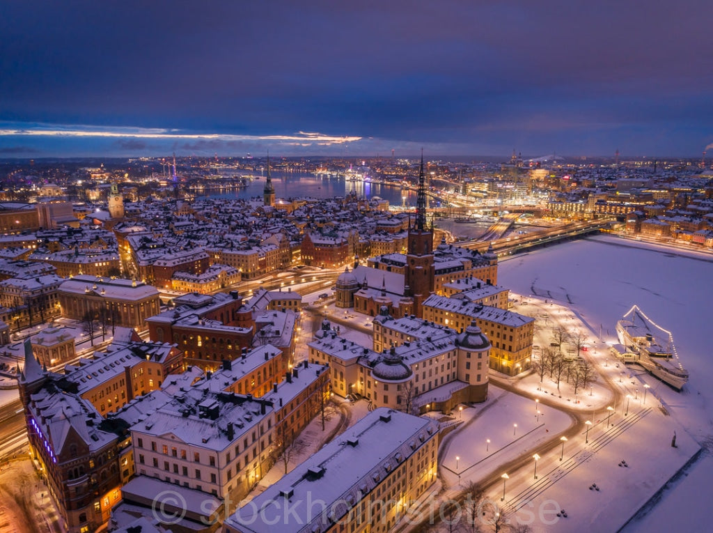 146880 - Riddarholmen vintertid