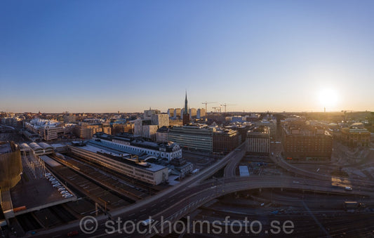 146997 - Stockholm city från ovan